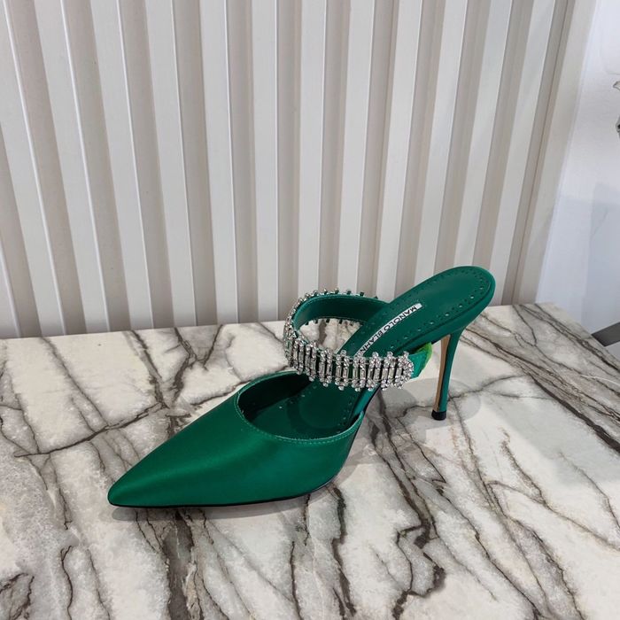 Manolo Blahnik Shoes MBS00020 Heel 9.5CM